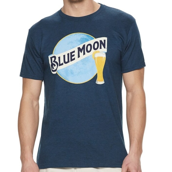 blue moon beer shirt